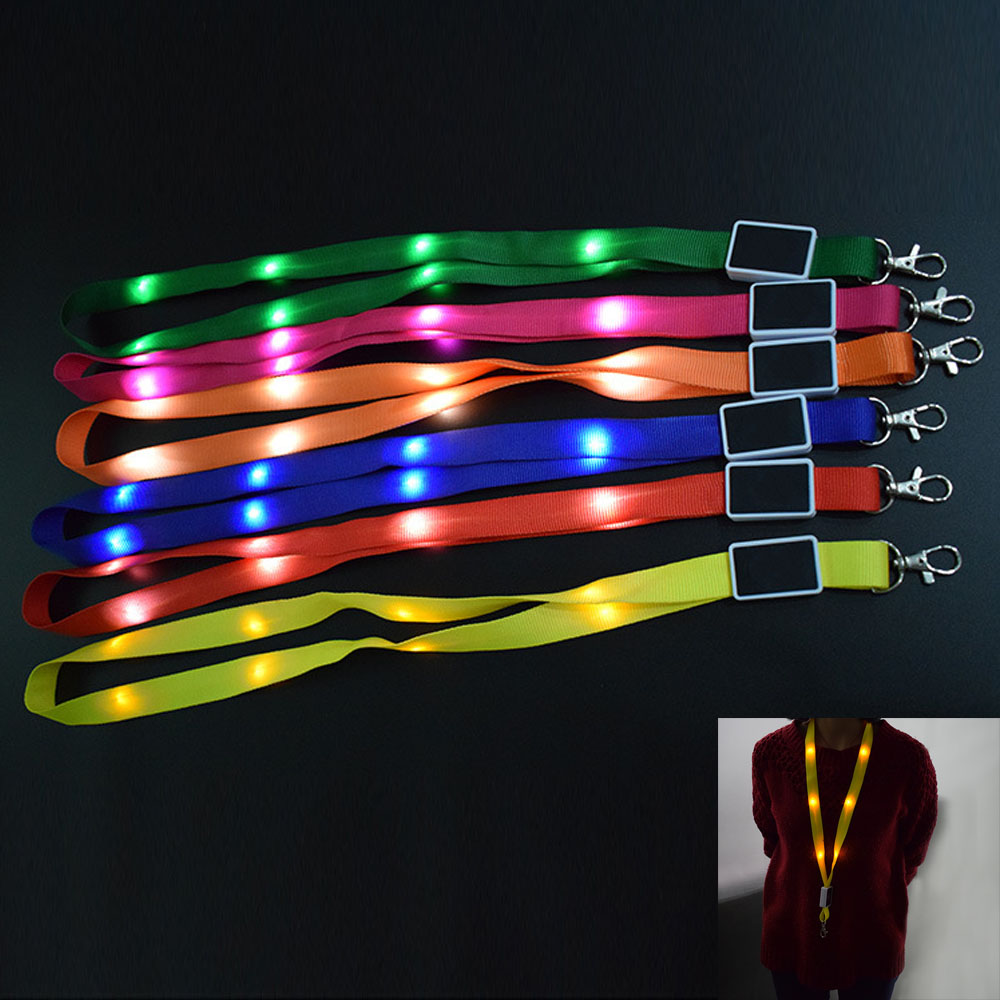 GL-AAJ1043 8 colors LED Light Lanyard