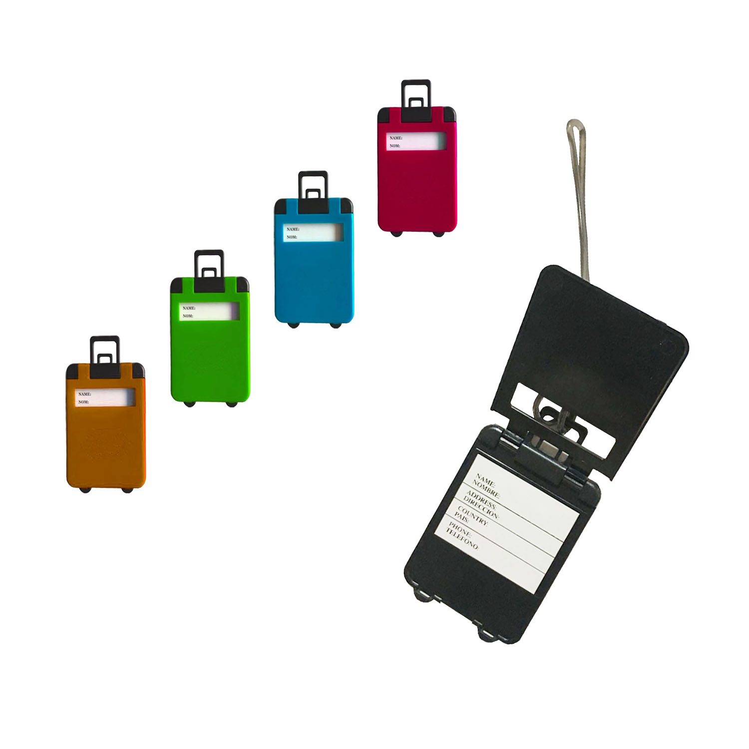 GL-AAT1034 Plastic Luggage Tag