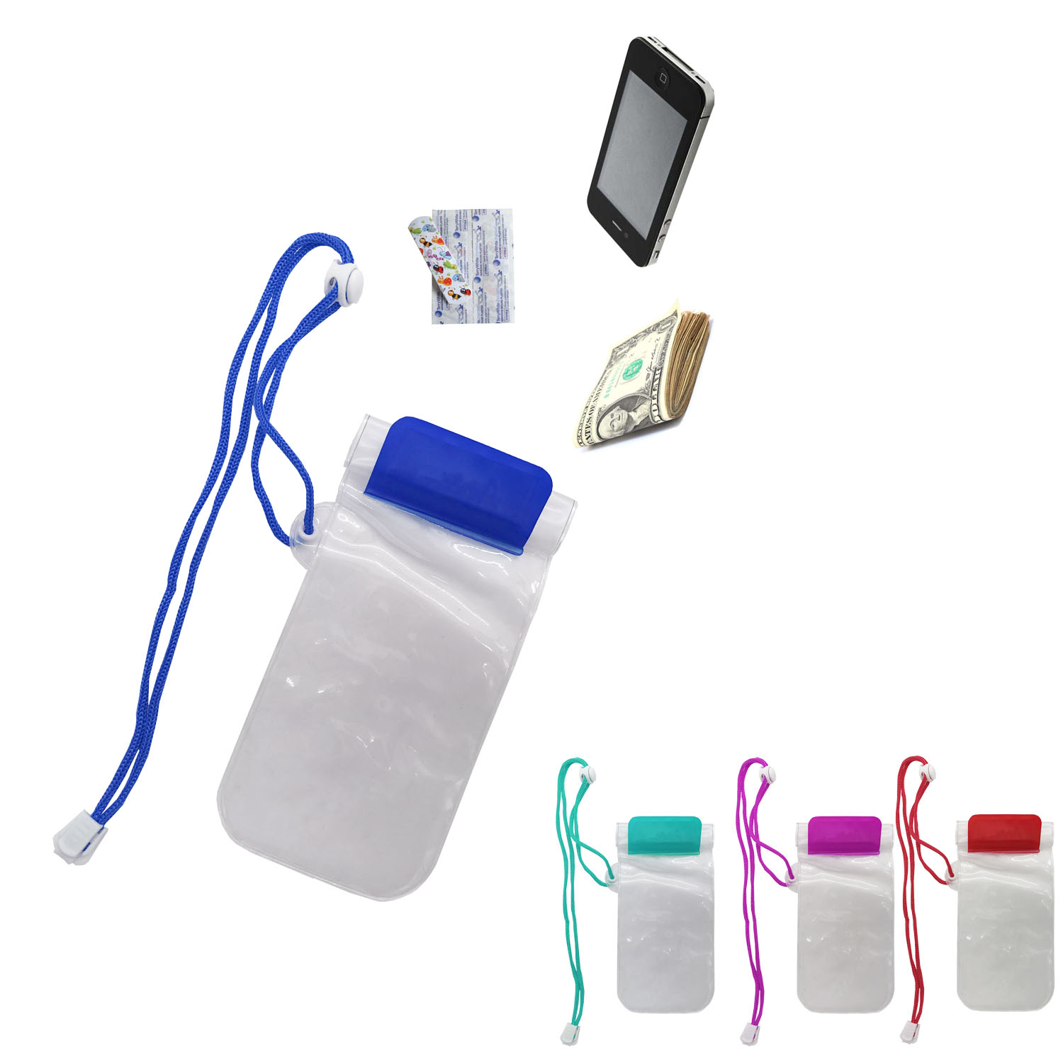 GL-AAT1042 Waterproof Phone Pouch with Lanyard