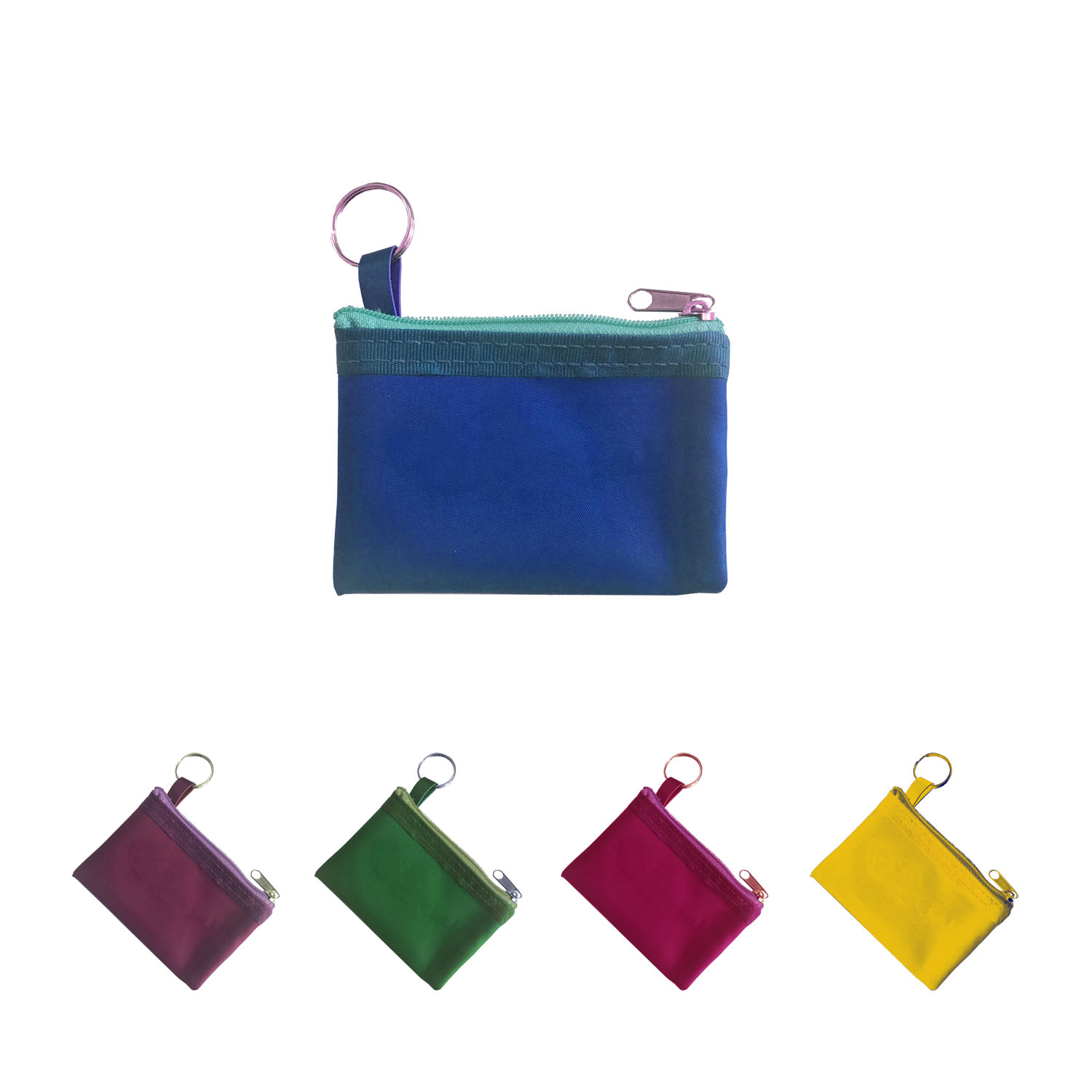 GL-AAT1043 4inx3in Nylon Pouch with Key Ring