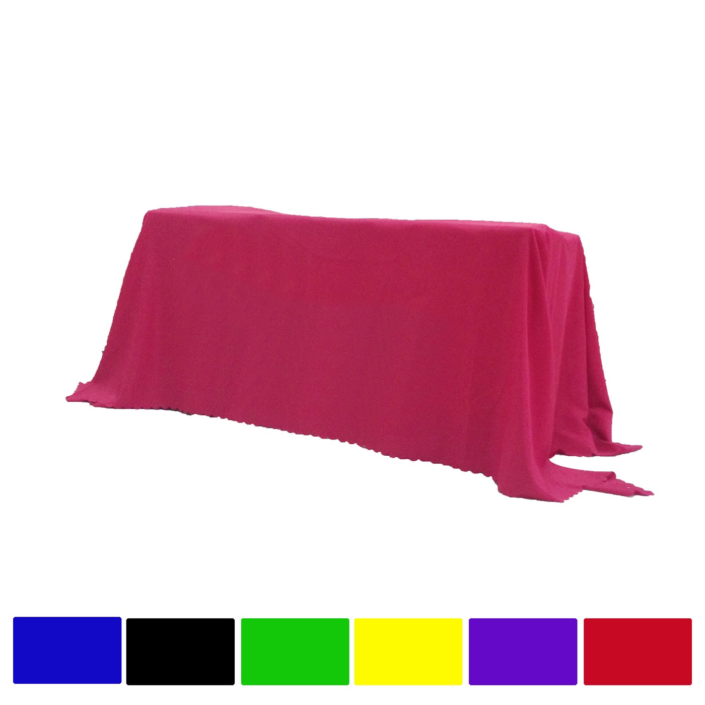 GL-AAA1018 6 ft Imprinted Tablecloth Back Closed for Trade Show