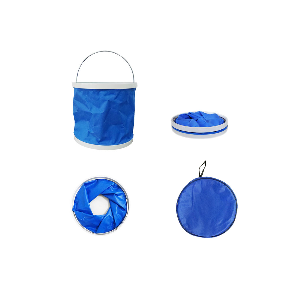 GL-AAA1067 2.5 Gallon Capacity Collapsible Bucket Zippered Storage Bag