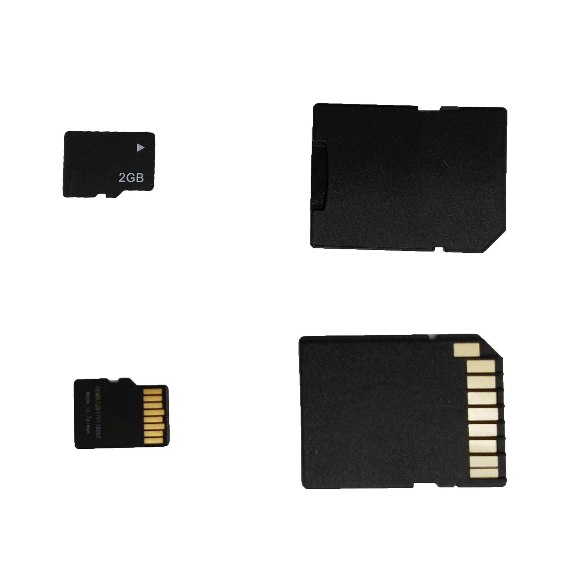 GL-AAA1110 2GB Micro SDHC Flash Card Memory TF Card with Adapter