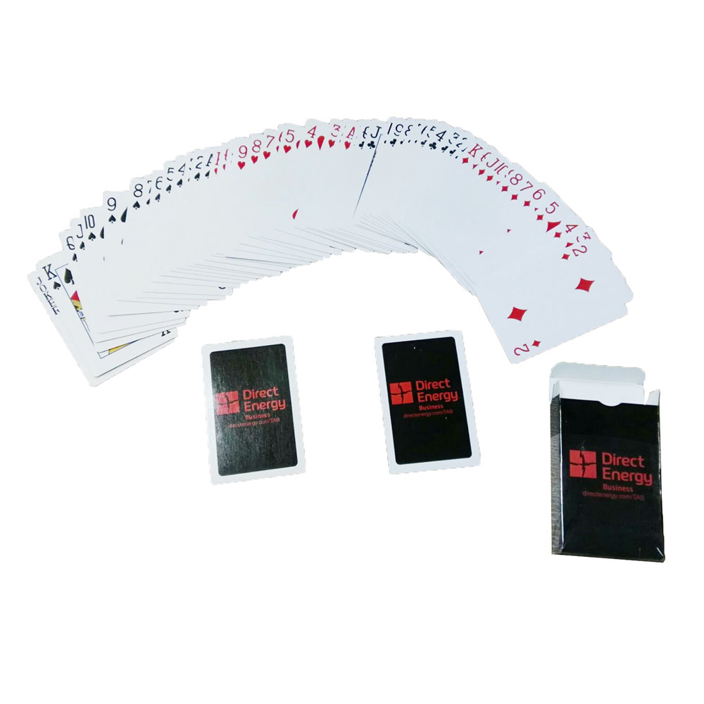 GL-AAA1074 Standard Paper Poker Playing Cards with Customized Logo