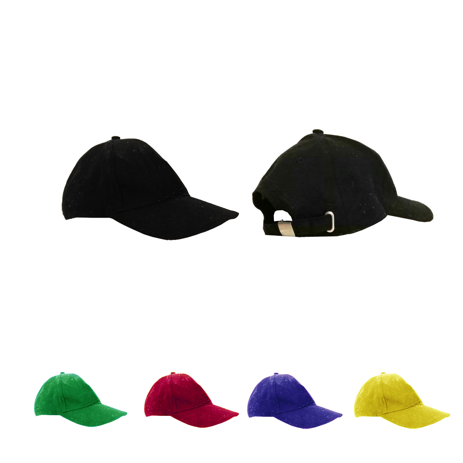 GL-AAA1203 Cotton Baseball Cap with Adjustable Hook