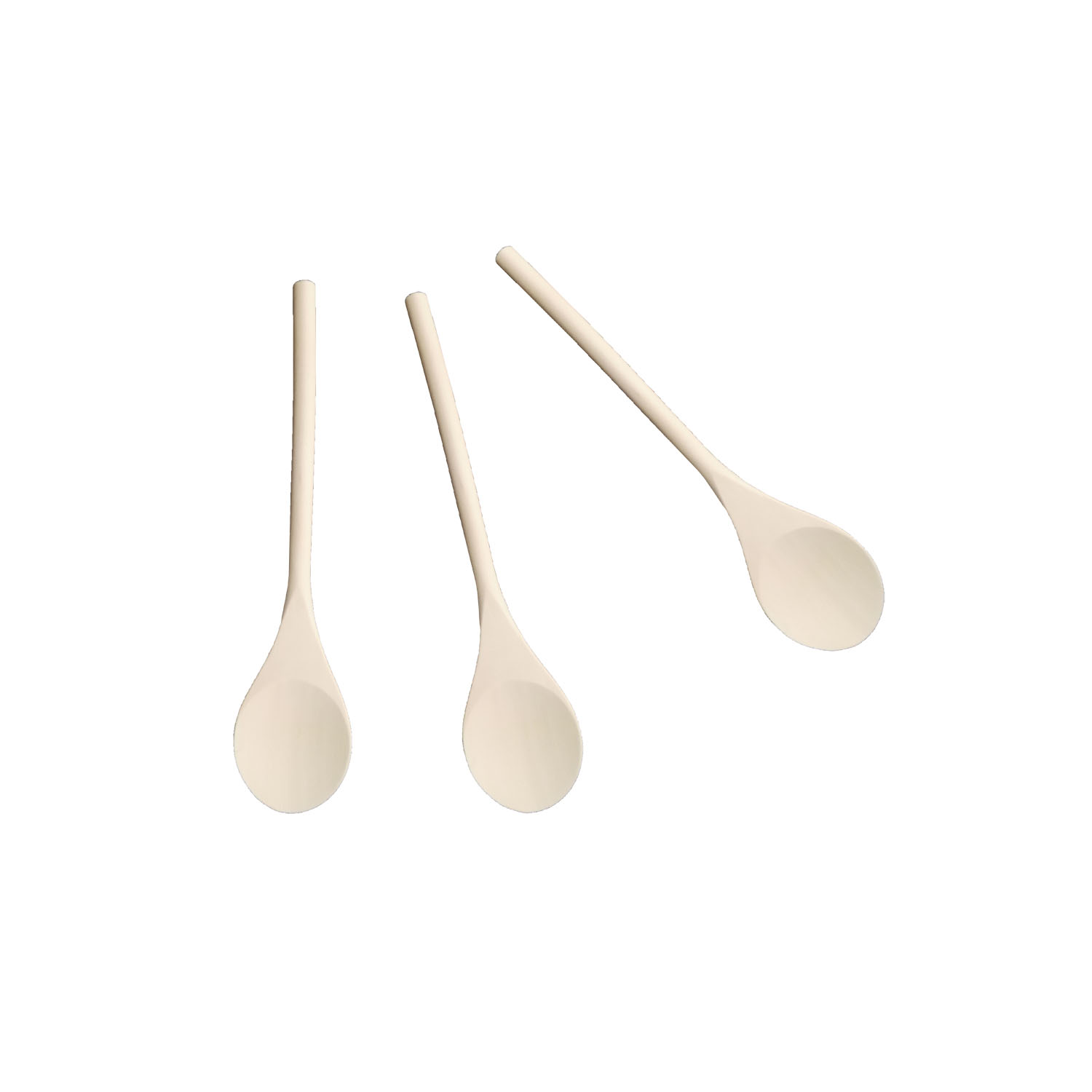 GL-AAA1206 8in Long Mixing Wooden Salad Spoon