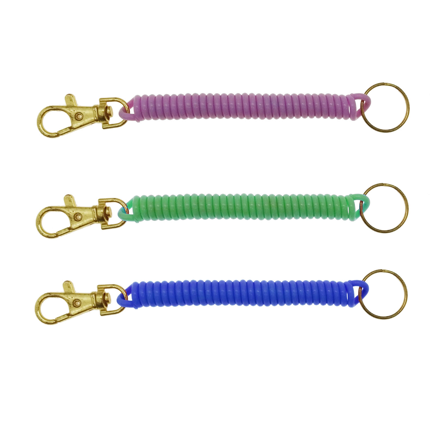 GL-AAA1158 4.75inch Bungee Cord with Metal Keychain