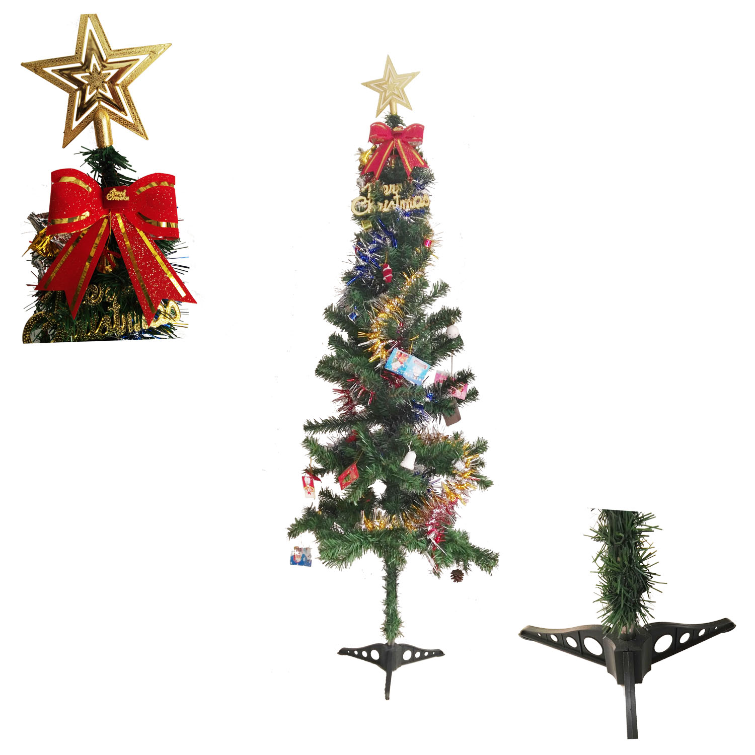 GL-AAA1229 5 foot Plastic Christmas Tree