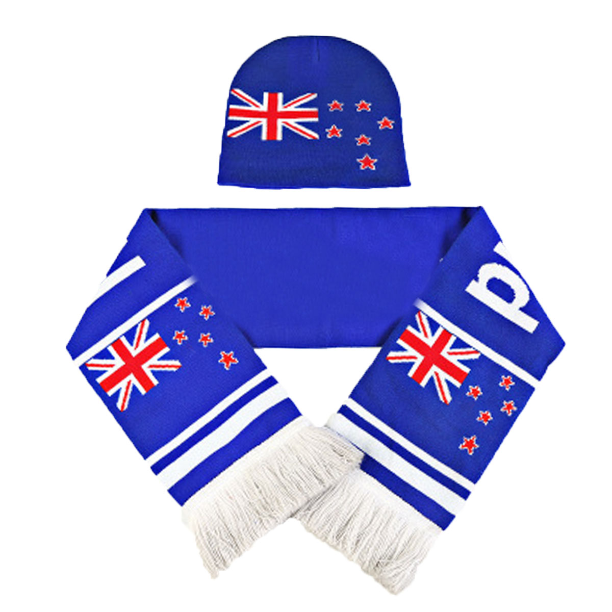 GL-AKL0025 Team Knitted Beanie Scarf Set