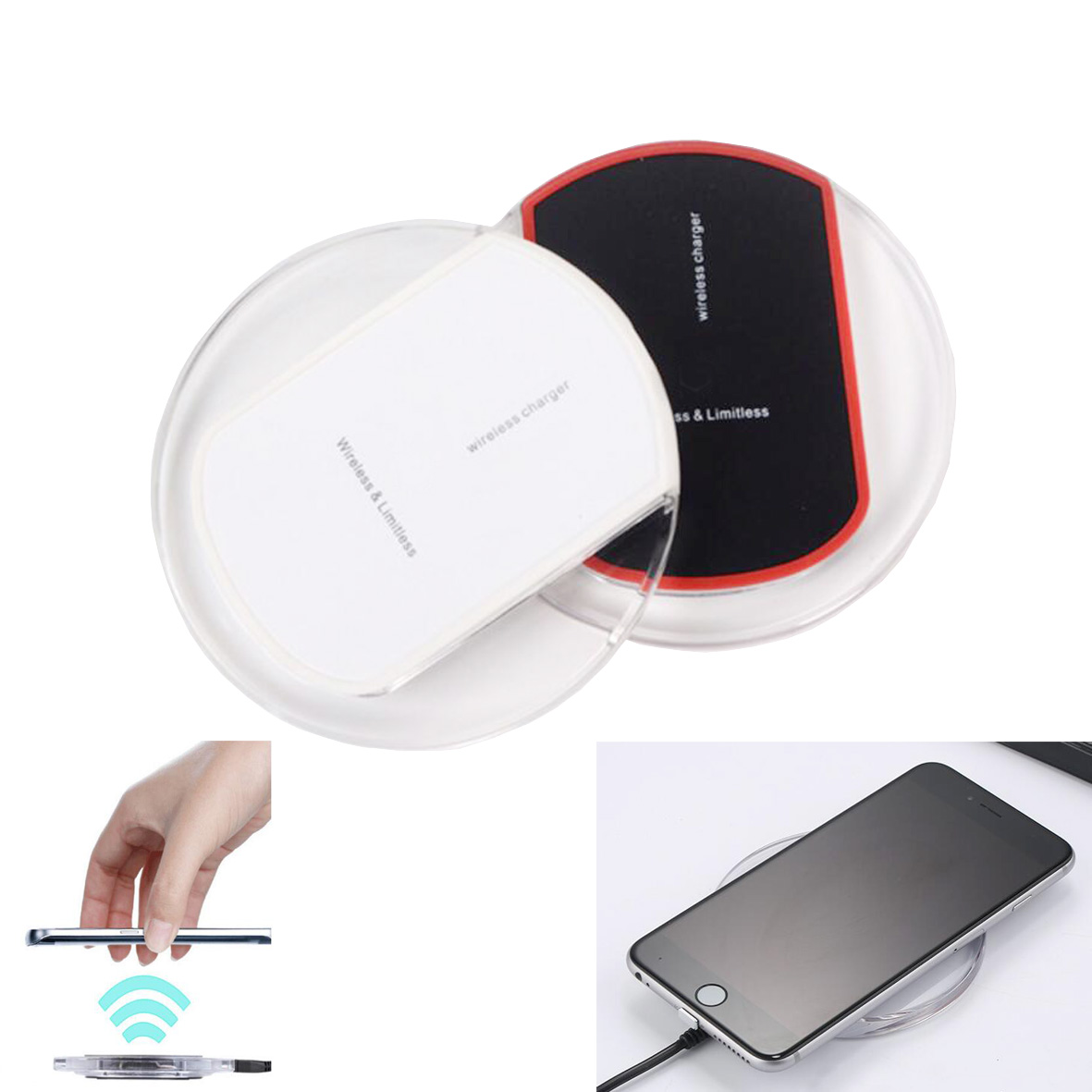 GL-AAA1310 Crystal Wireless Charger Pad 5W