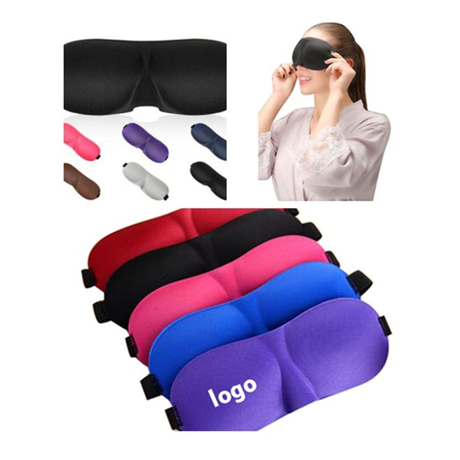 GL-JAH1010 Super Soft 3D Sleep Mask