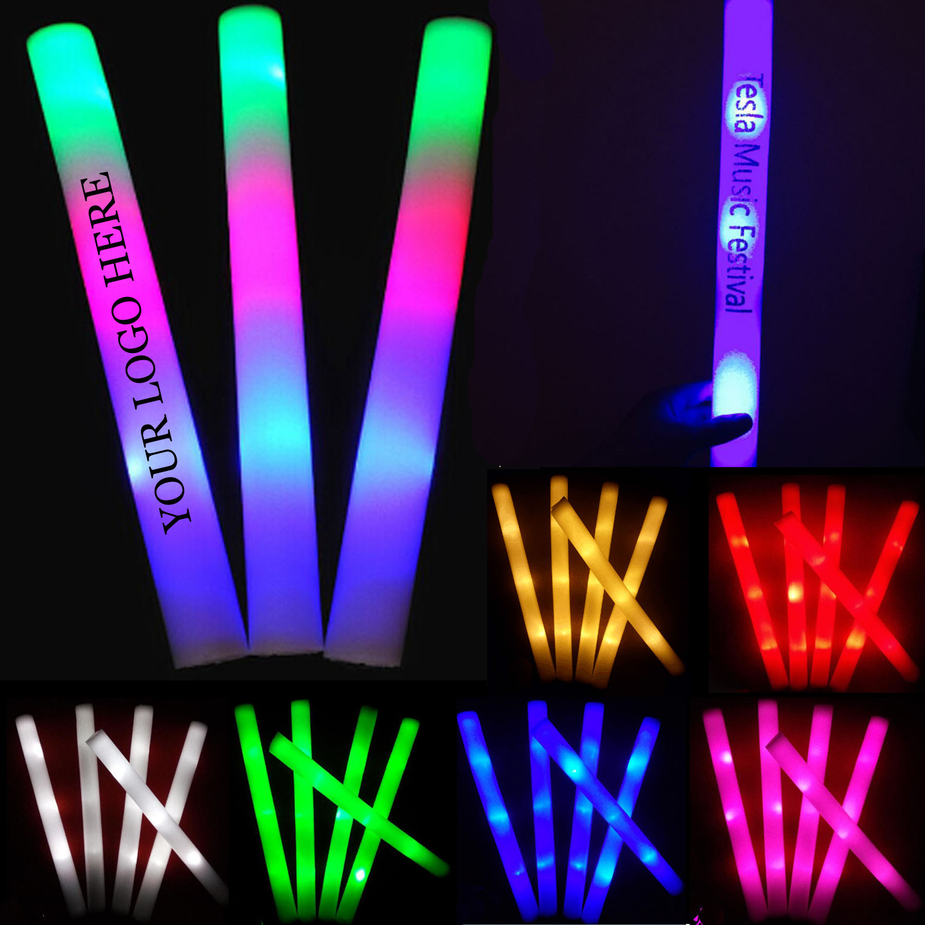 GL-JJJ1011 19inch LED Light Up Glow Stick