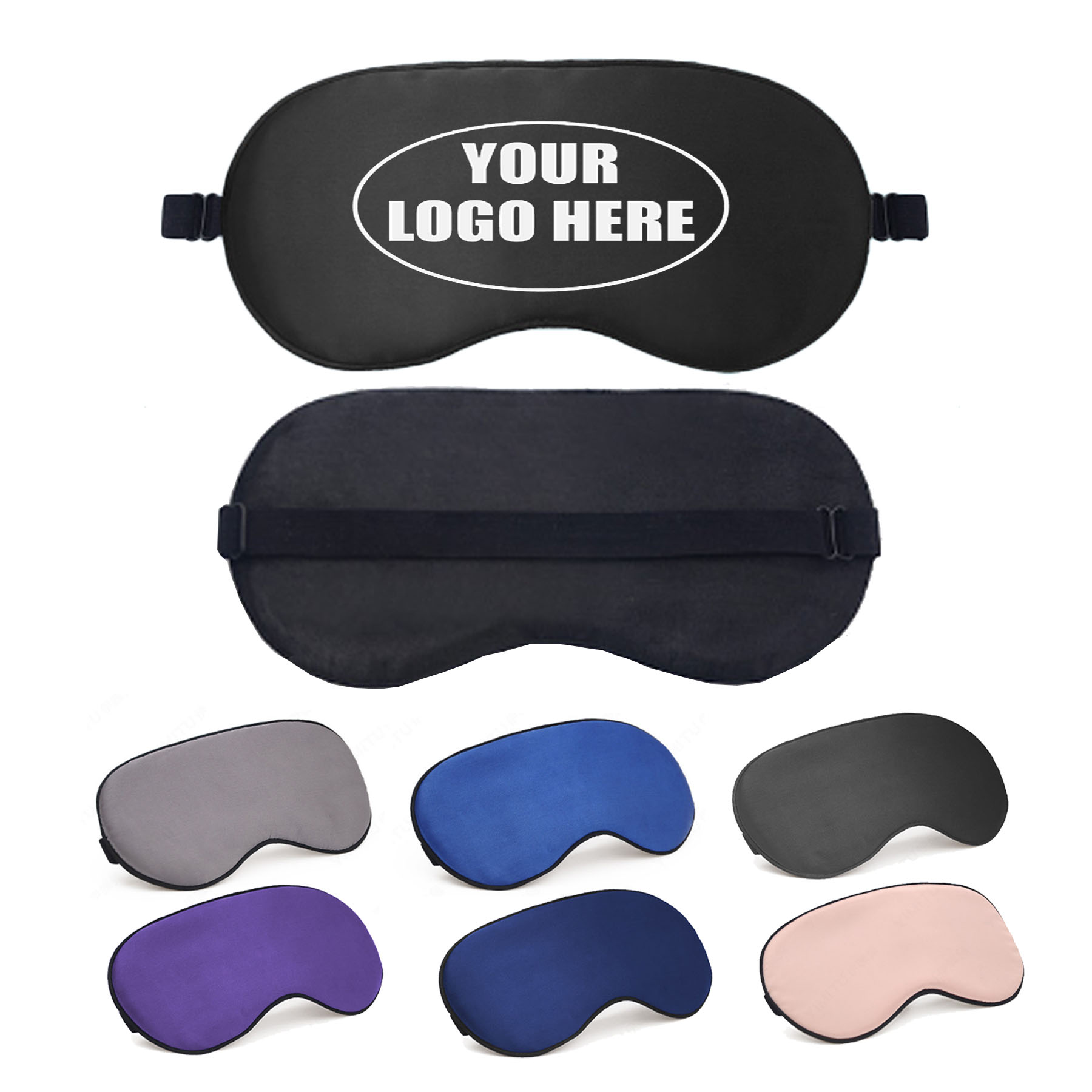 GL-JJJ1017 Bound Satin Sleep Eye Mask