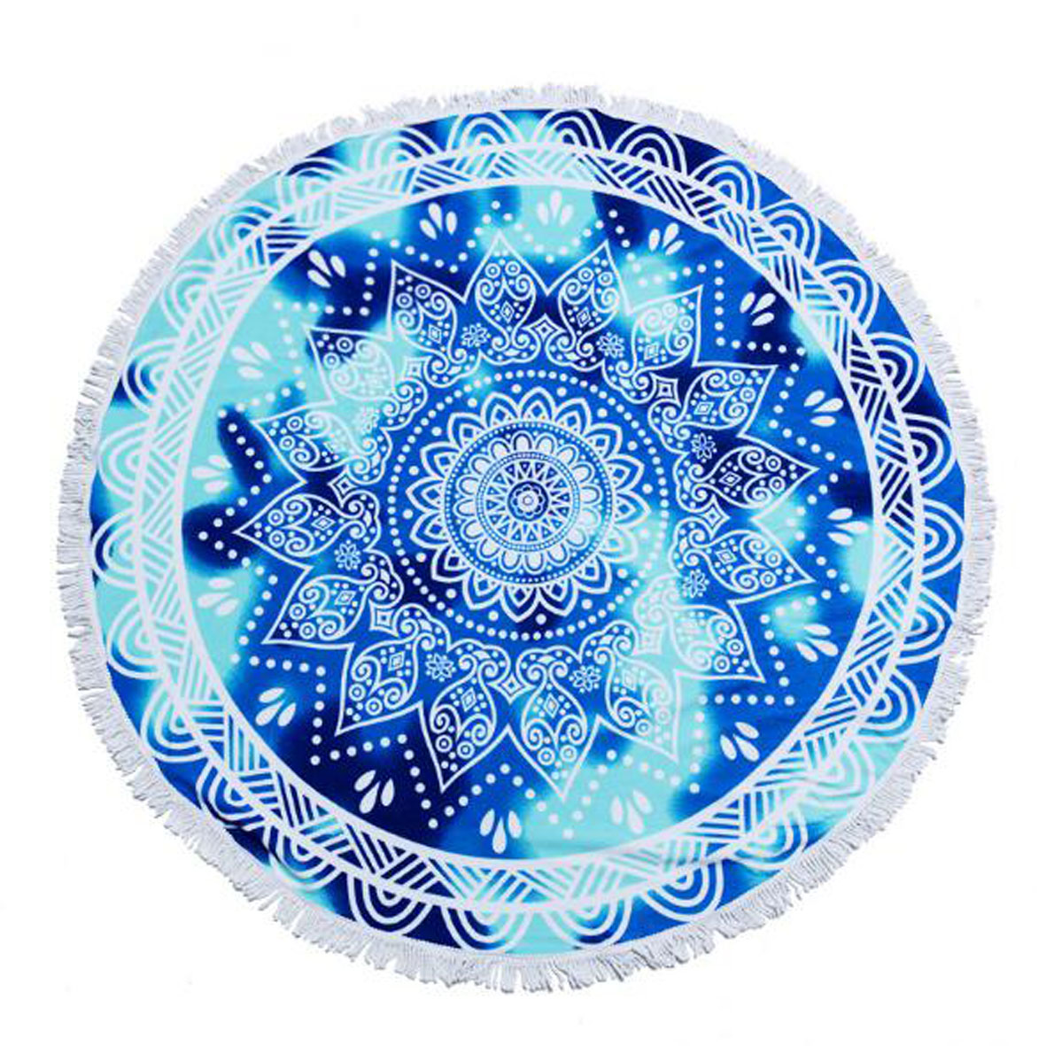 GL-JAH1046 59inch Round Beach Towel