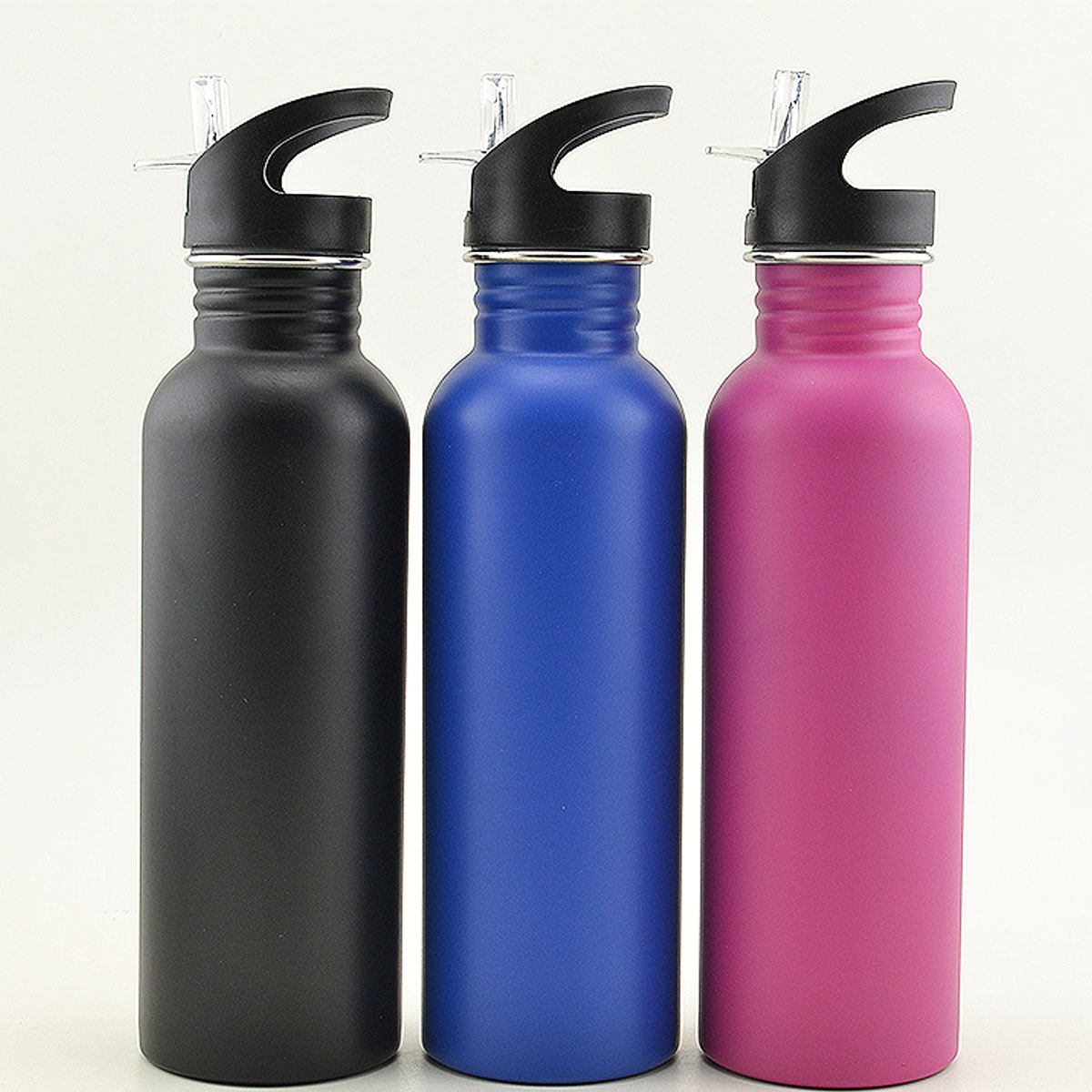 GL-AKL0095 25ozSingle Wall Stainless steel Sports Water Bottle