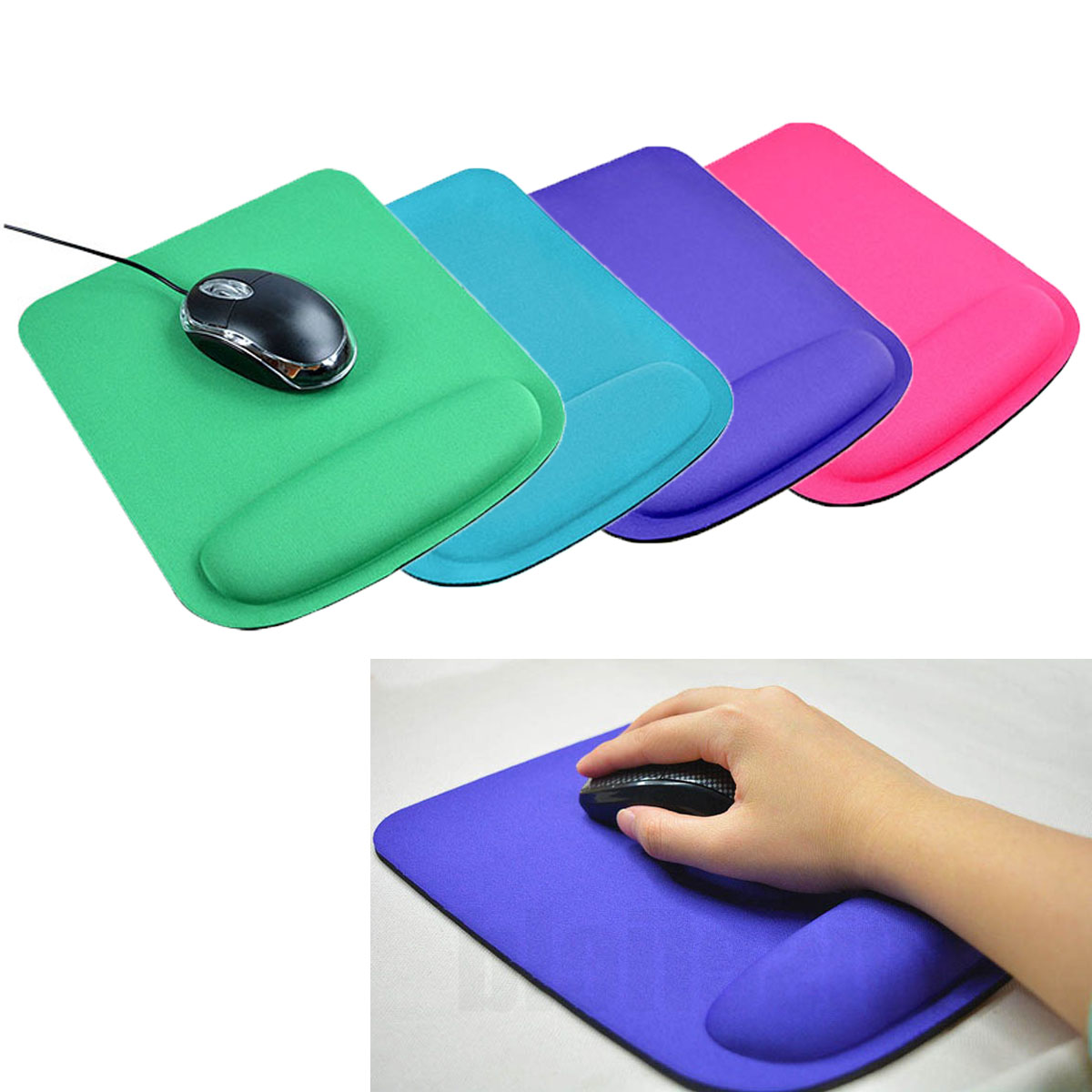 GL-AKL0100 Square Mouse Pad with Wrist Protect