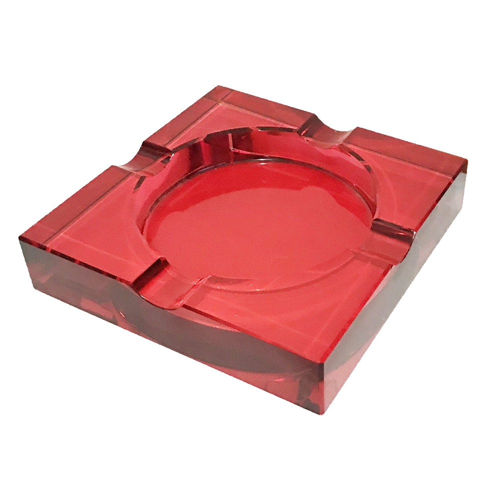 GL-AAA1416 Solid Color Acrylic Cigar Ash Tray