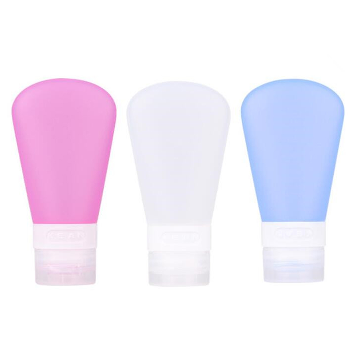 GL-ELY1191 90ml Mini Fanshaped Silicone Travel Bottle