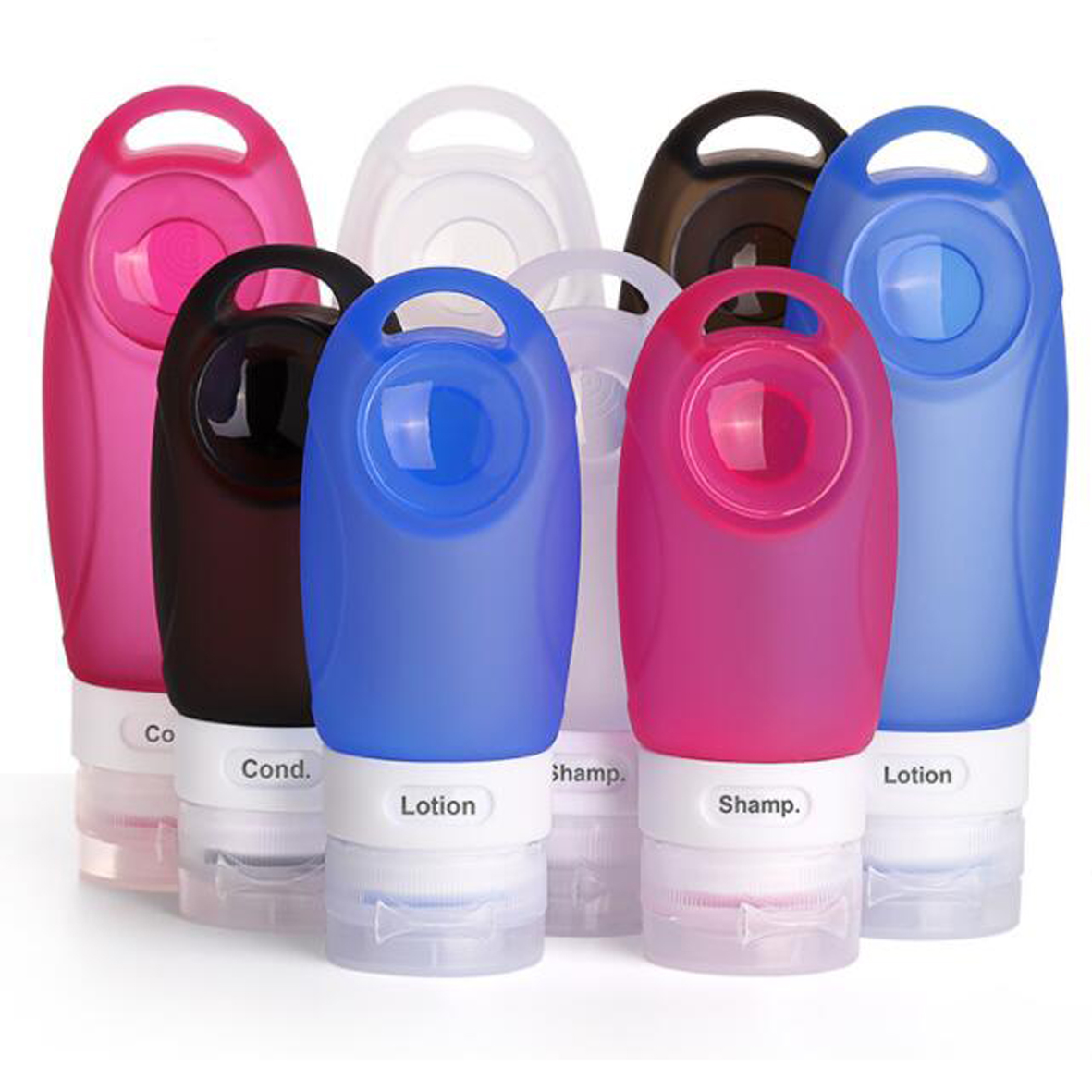 GL-ELY1200 60ml Silicone Travel Shampoo Bottle