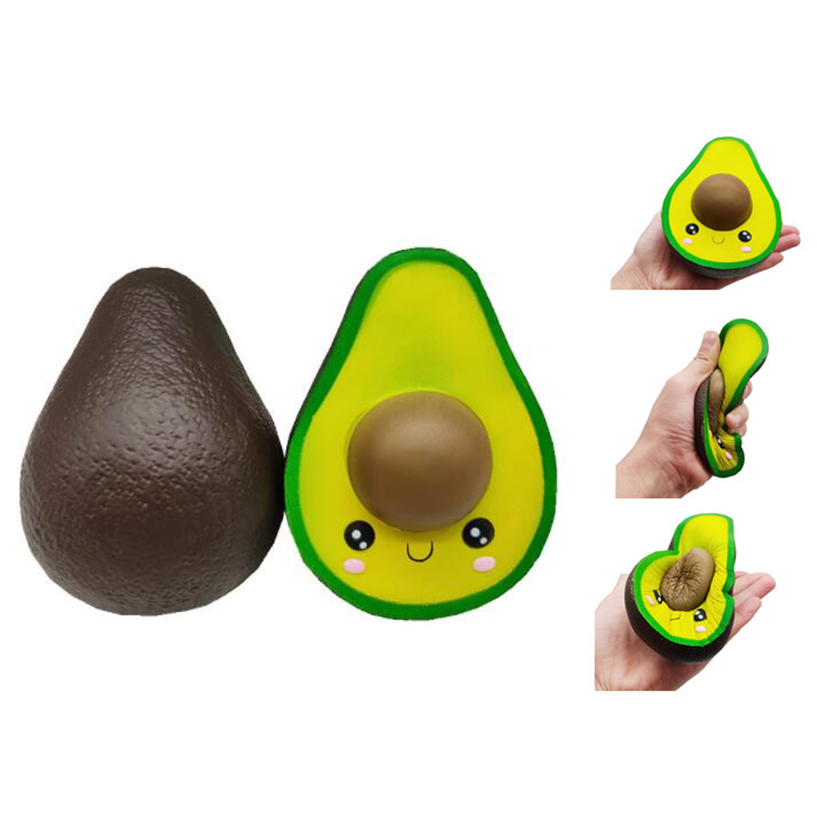 GL-ELY1224 Avocado Shaped Squishy