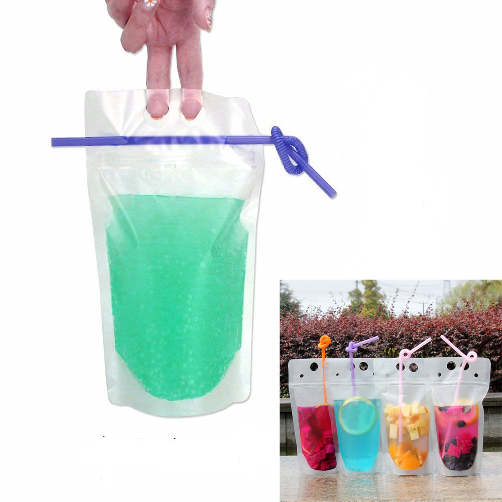 GL-AAJ1125 13oz Translucent Drinking Bag