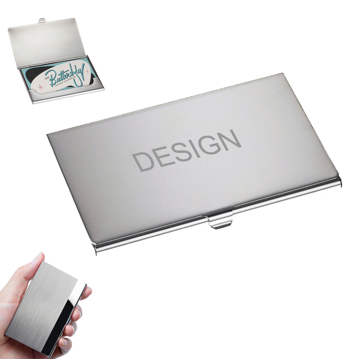 GL-CIY1011 Stainless Steel Business Card Holder