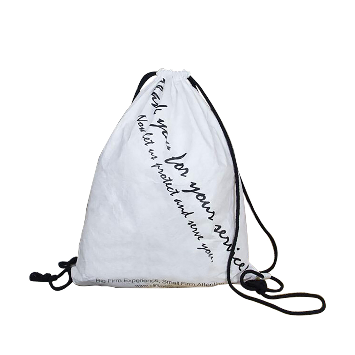 GL-ELY1286 Tyvek Drawstring Bag