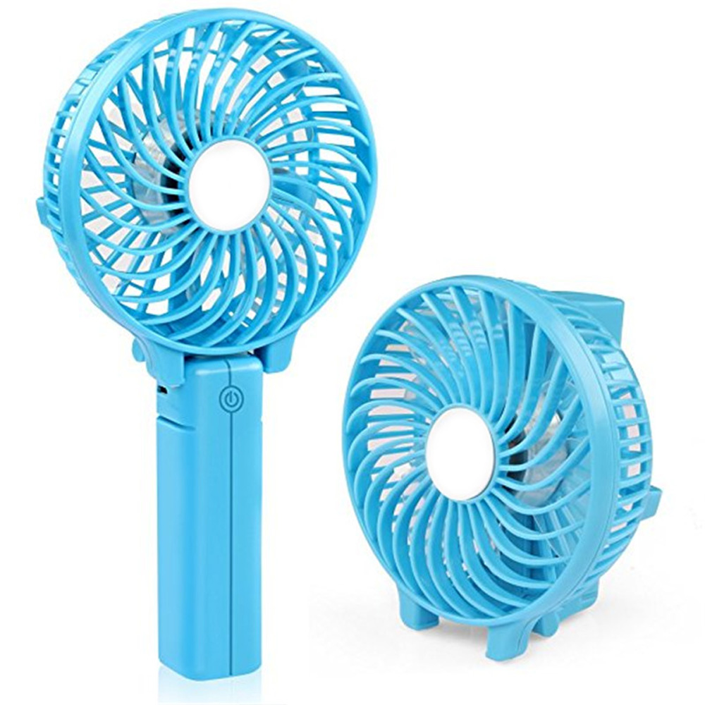 GL-BOH1007 Rechargeable Portable LED Fan Mini Handy USB Handheld Fan