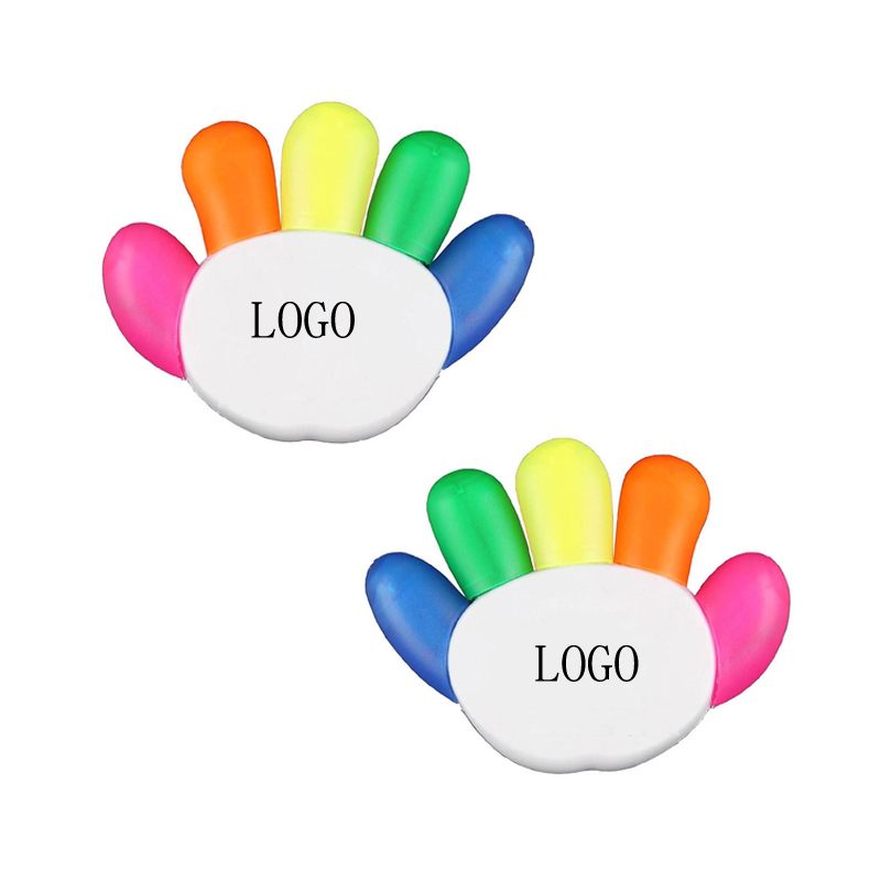 GL-BOH1009 Unique Palm Five Fingers Highlighters