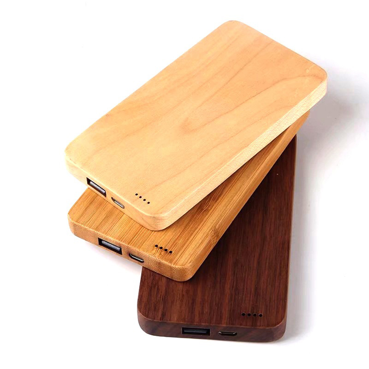 GL-MEZ1005 Wood Grain Power Bank 4000 mAh