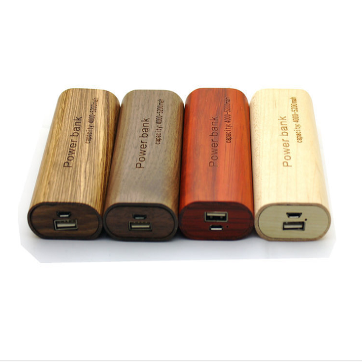 GL-MEZ1006 Wood Power Bank 5000mAh