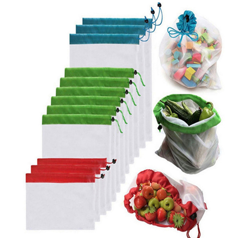 GL-JZT1002 Reusable Fruit Vegetable Mesh Bag