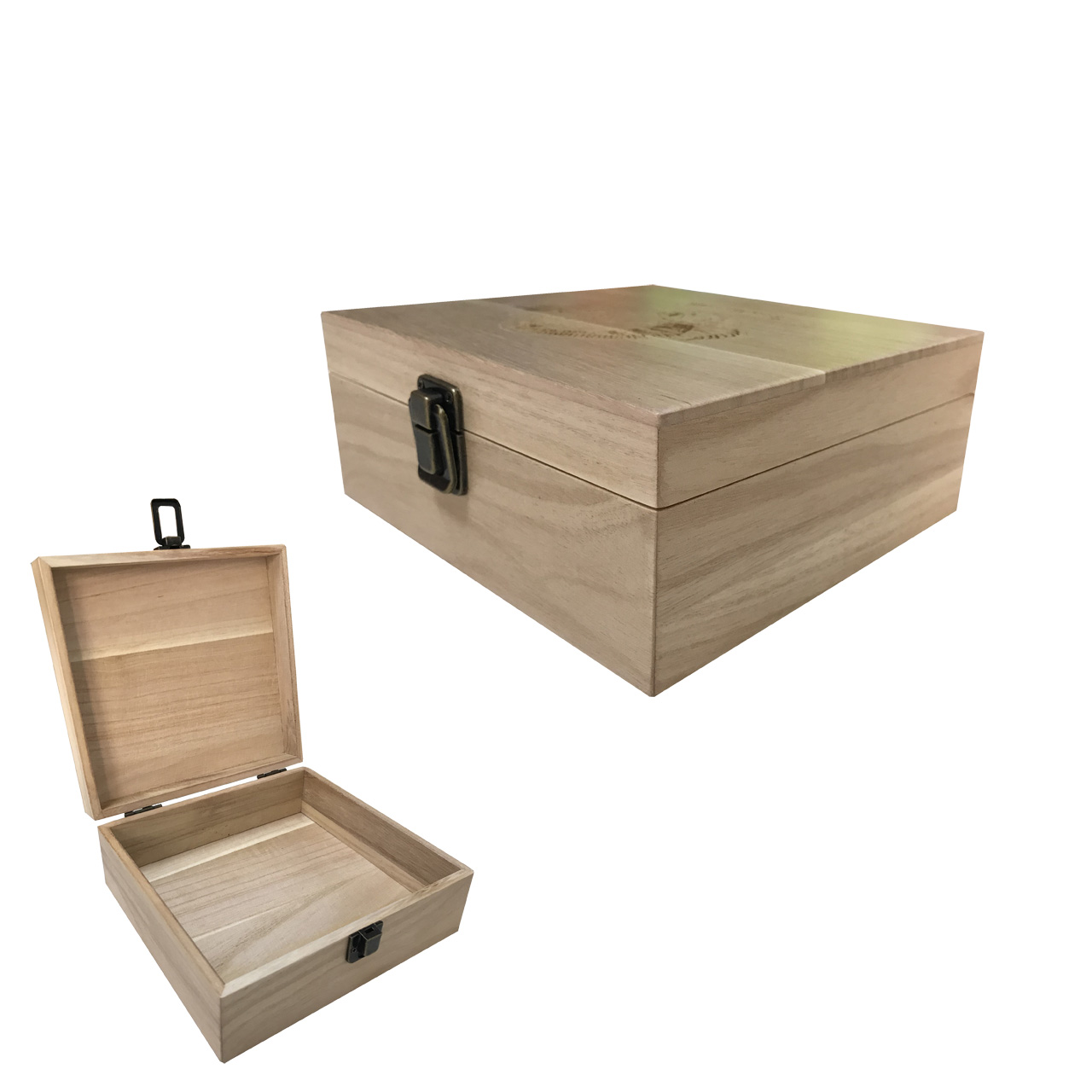 GL-AAA1537 Wooden Jewelry Box with Clasp