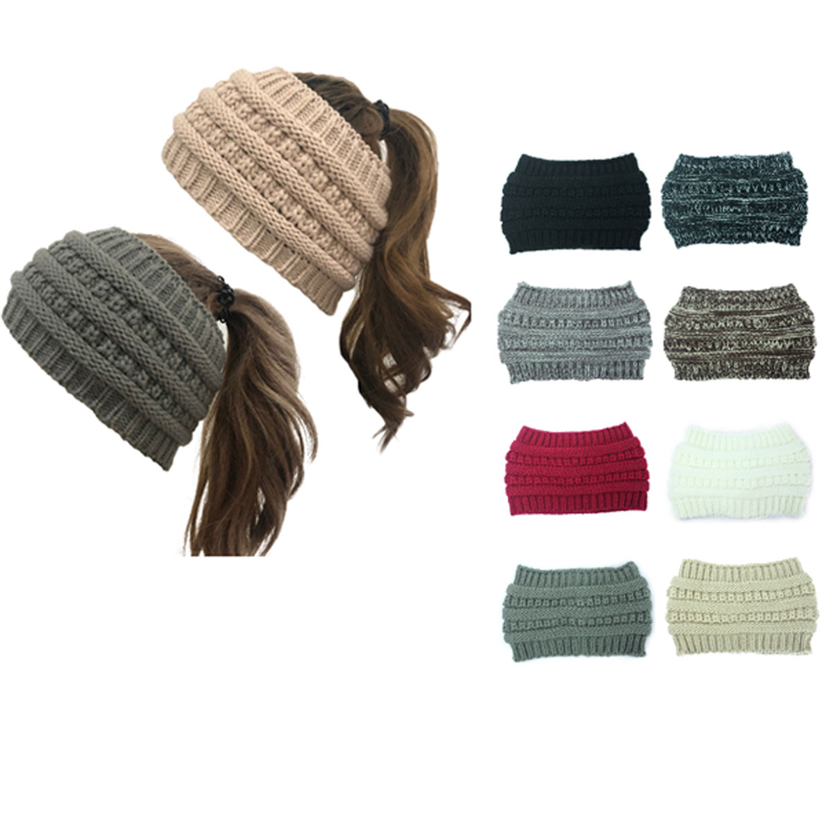 GL-AAD1075 Soft Knit  Winter Headband