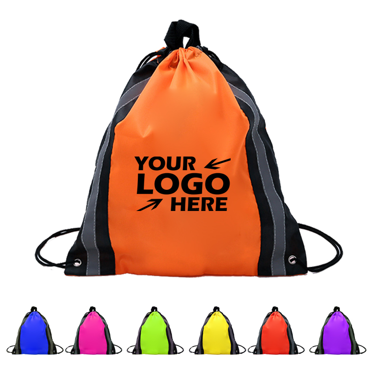 GL-SVH1009 Reflective Drawstring Bag