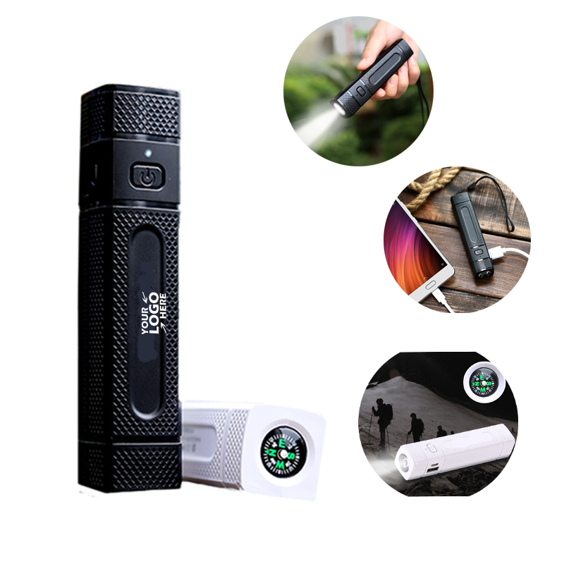 GL-SUH1052 2600 mAh Power Bank  Flashlight with Compass