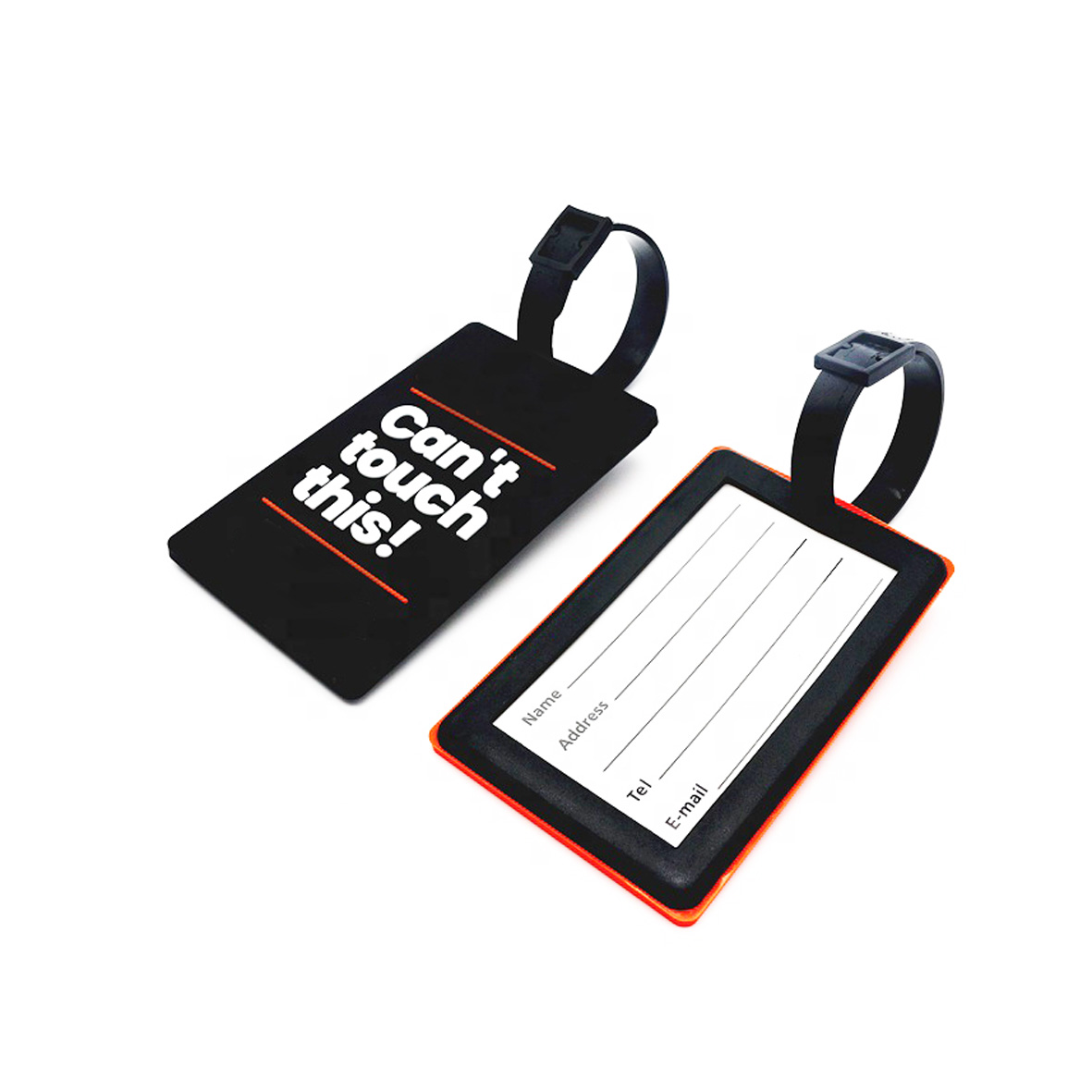 GL-BCC1054 Soft Rubber Luggage Tag